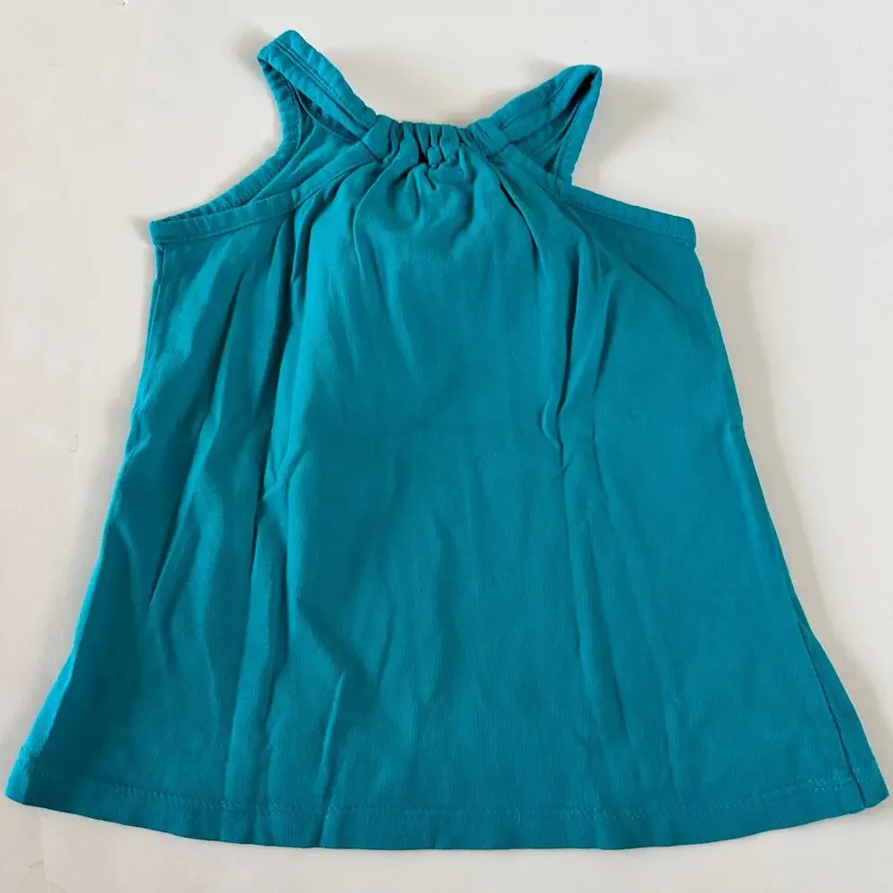 Kiabi Girls' Blue Tank Top - Perfect for Summer! Size 18 months